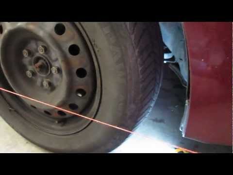 DIY Alignment: Setting Toe with the String Method