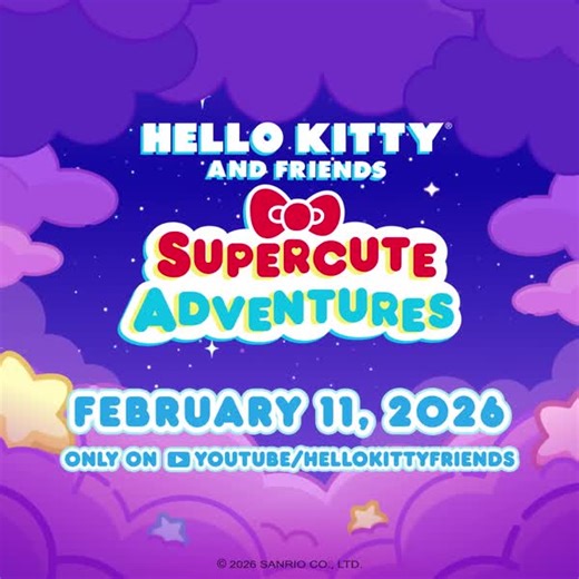 Get ready for the cutest season yet! Season 13 premieres on February 11th at 1pm PST with all-new episodes full of supercute adventures, teamwork, laughter, and new friends 🌟👀 Subscribe to the Hello Kitty and Friends YouTube channel: https://bit.ly/46uSyVx | Sanrio