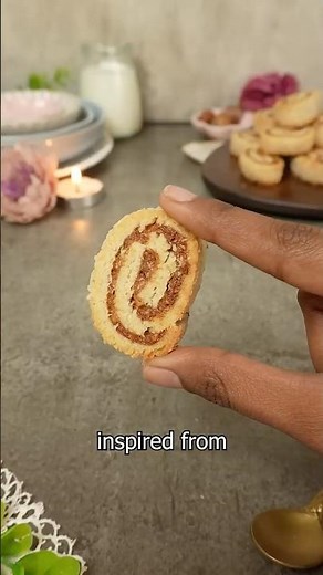 Whole Wheat and Date cookies 🌿 Date swirl cookies🌿Healthy Pinwheel cookies 🌿Recipe in description