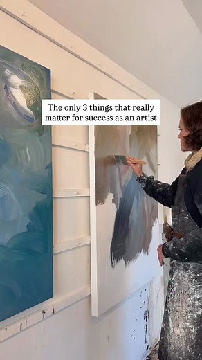 4.7K views · 23 reactions | Here’s my honest take: your success as an artist comes down to three things only:  the quality of your art  your willingness to build your business ⏳ your ability to take consistent action That’s it. If you want to see how I figured out how to improve my art to sell more “learn more” below. | Palette to Profit | Facebook