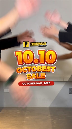 𝟯-𝗗𝗔𝗬 𝗦𝗔𝗟𝗘 𝗦𝗔 𝗣𝗢𝗪𝗘𝗥𝗛𝗢𝗨𝗦𝗘 𝗦𝗧𝗢𝗥𝗘𝗦! 🥳 Enjoy Octo-BEST discounts on your favorite power tools from October 10 to 12 in selected Powerhouse stores nationwide! 🎉 Kita-kits! 😉 #PowerhouseTools #SaPowerhouseKayeah #OctoBestSale #1010Sale #PowerTools #Discounts Per DTI Fair Trade Permit No FTEB-238896 Series of 2025 | PowerHouse Tools