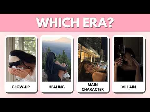 Which ERA Are You In? | Aesthetic Personality Quiz