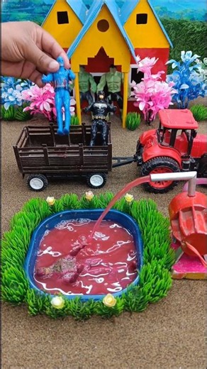 diy tractor video mini water pump science project #diyfarmingcity #shorts
