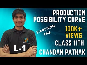 Production possibility curve ppc curve class 12 microeconomics chapter 1 introduction Video Lecture - Commerce