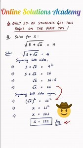 Find X Without a Calculator! 📚⚡