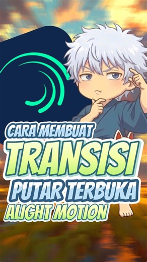 Cara Membuat Transisi Lingkaran Terbuka di Alight Motion #transition #alightmotion #shorts