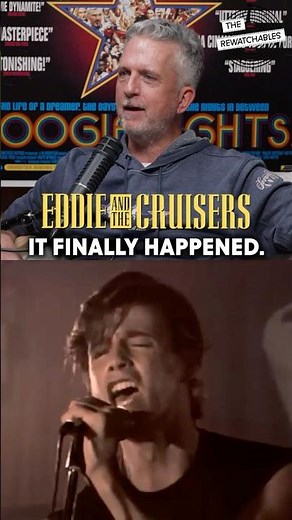 The first movie after CR Month - 'Eddie and the Cruisers' with Bill, Van, and CR. Monday at 6 pm PT.