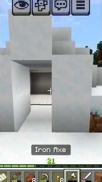 ❄️ I Found the Secret Igloo Basement! 😱 | Minecraft Survival #shorts #explorationday1