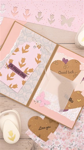 Vaessen Creative on Instagram: "Envelope magic! ✨💌 Transform ordinary envelopes into a one-of-a-kind scrapbook album! Article numbers 🔍 Punches: 21494-002, 21435-047 & 21435-011 Paper: PK9187 Glue Easy: 7005-032 Clear Stamps: 3625-0214 Envelopes: 200112-1303 #vaessencreative #scrapbooking #scrapbookalbum #scrapbookpages #scrapbookdiy #scrapbookideas #envelopesdiy #papercrafts #easypapercrafts #crafttools #craftsupplies #diy #inspiration #cardstock #scrapbookpaper #scrapbooklayout #scrapbooksup