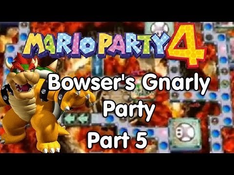 Mario Party 4! Bowser's Gnarly Party - Part 5