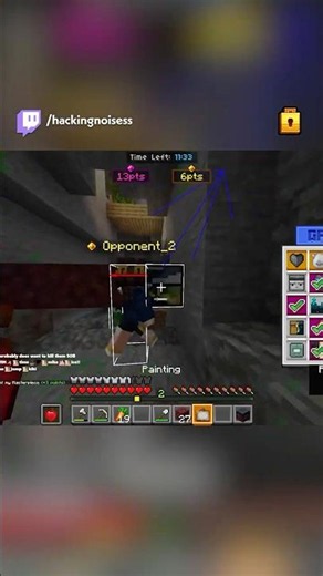 Insane Painting Trap #minecraft #gridlock #esports