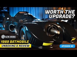 UPGRADED! Batman 1989 Batmobile 1/6 scale by Jazzinc Dioramas | Unboxing, Review | GRADED Episode 20