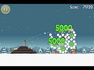 Angry Birds Seasons - Season`s Greedings Golden Egg Star #1