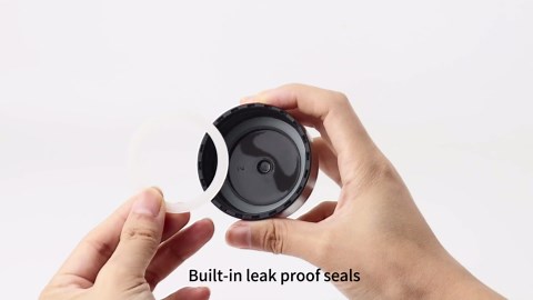 6 Pack Juice Bottles with Caps - Wide Mouth Resuable Clear Plastic Water Bottles for Juicing,Smoothie,Protein, Beverage,Storage Containers,BPA Free,Leakproof Stainless Steel Lid(16 Ounces)