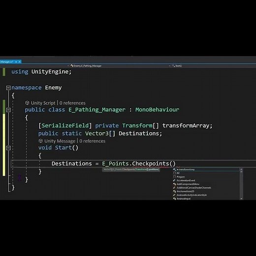 Simple Enemy AI - movement | making a tower defense game in unity S2: enemy E1: Movement #shorts