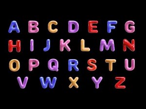 Alphabet Song for Preschoolers 🎵 | Learn A–Z with Colorful 3D Letters & Fun Sensory Visuals