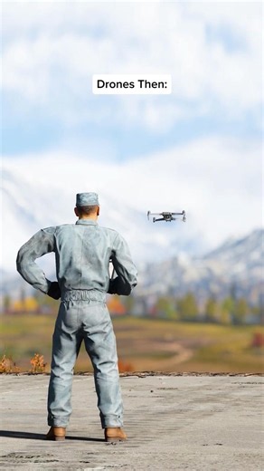 Drones Then vs Now