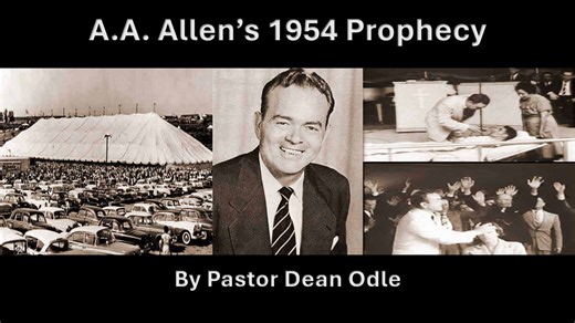 Pastor Dean recounts a prophecy from seventy years ago and connects the details from back then to events unfolding in front of us now. As the world crumbles around us and judgment comes to America, hold fast to Jesus and His Word. Despite the chaos, God's people can rejoice evermore (1 Thess 5:16). | Dean Odle Ministries