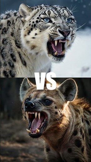 "Ultimate Wild Animal Battles 🐾 | Snow Leopard vs Dhole, Hyena vs Bear & More!" #animals #wildlife