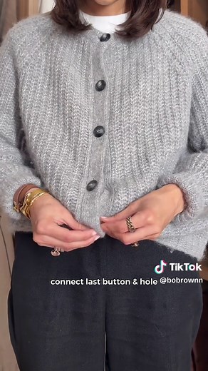 How to Crop Your Cardigan: Easy Fall Styling Hack