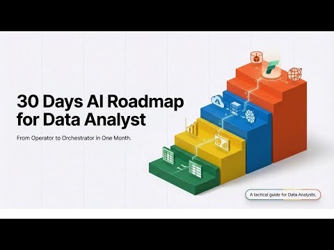Become an AI Data Analyst in 30 Days | Microsoft AI Tools Roadmap 2026