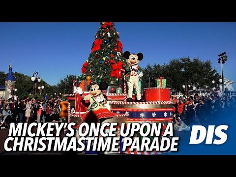Mickey's Once Upon a Christmastime Parade 2021 Daytime Walt Disney World