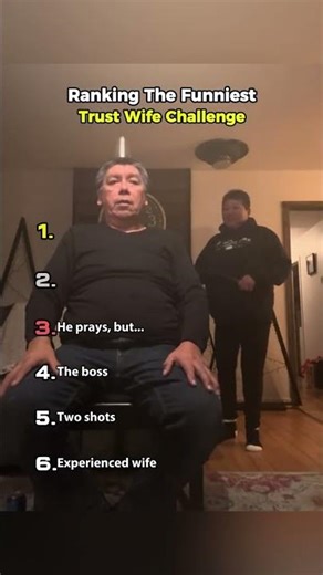 Ranking The Funniest “I Trust My Wife” Challenges 😅💍#funny #wife