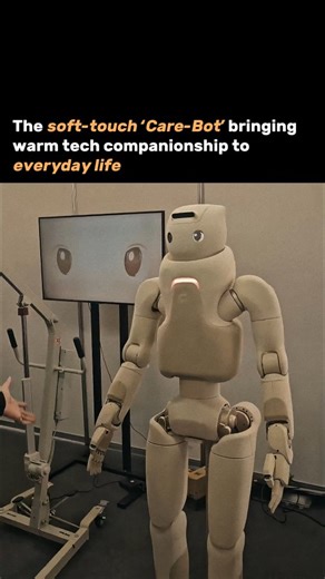 Star AI | Navigate the Stars of AI | The Soft-Touch ‘Care-Bot’ Bringing Warm Tech Companionship to Everyday Life This full-size “Care-bot” is built to be an interactive... | Instagram