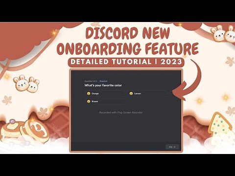 NEW DISCORD ONBOARDING FEATURE | Easy guide | Discord Tutorial