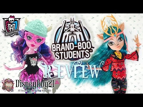 Monster High Isi Dawndancer & Kjersti Trollson Doll Review | Brand Boo Students