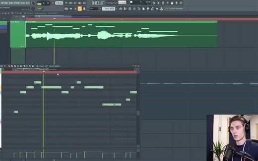 如何在FL Studio中将音频转换为MIDI