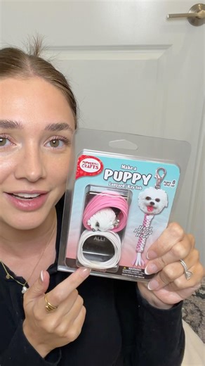 DIY Puppy Keychain 🐶💗
