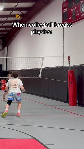 When Volleyball Defies Physics: A Net Adventure