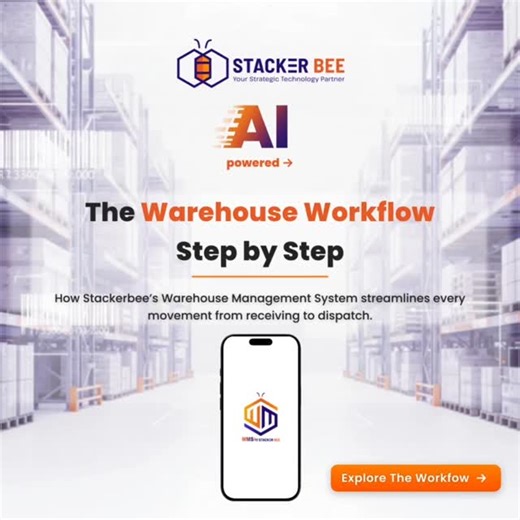 Stackerbee Technologies on Instagram: "Transform your warehouse operations with the most advanced WMS Software designed to simplify receiving, picking, packing and dispatch. Engineered by @stackerbee_technologies this solution brings AI-powered automation, real-time tracking, auto PO matching, smart picking routes and zero manual entry integration delivering speed, accuracy and visibility at every stage. Whether you manage retail, eCommerce, logistics or multi-warehouse operations, Stackerbee Te