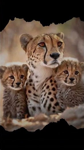 🐆 Cheetahs Cat graceful big cat known for lightning fast sprints#Cheetah#SpeedHunter
