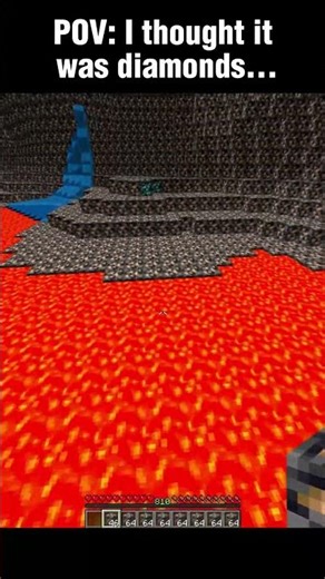 Minecraft What? 💀 #minecraft #bestgg #memes #meme #diamond #ore #lava #what