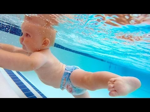 ISR Demonstration: 1 year old shows off some of the skills he's learned after 3 weeks of ISR lessons