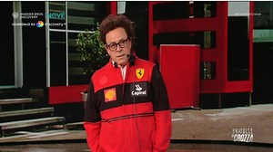 Crozza/Binotto: "Le Ferrari vanno a pellet"