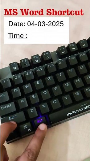 computer tech trick pc windows laptop computer msword trick shorts viral reels