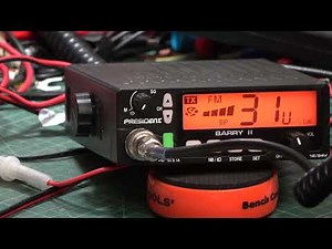 President Barry II CE MultiNorm CB radio - On The Air test