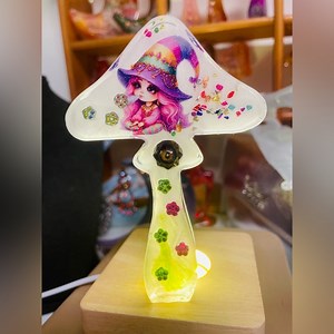 Handmade Whimsical Mushroom Decor