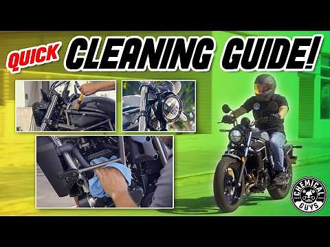 Motorcycle Detailing Made Easy: Quick Clean & Shine Without Water - Chemical Guys