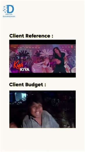Client Reference: Bollywood level 🎬🔥Client Budget: Reality check 😭💸 | digital marketing memes