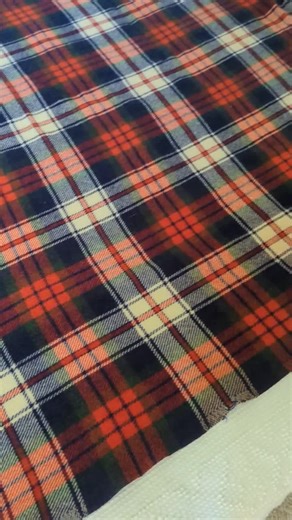 Vintage Plaid Throw Blanket: Navy Red Fringe, Cabin Farmhouse Decor (50x59) - Etsy