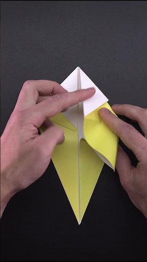 How to make a paper sparrow - Origami bird