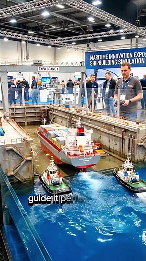 The Most Realistic Ship Docking Simulation Ever// #shipsimulation