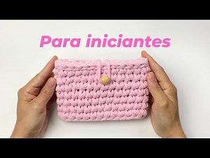 Easy crochet bag for beginners