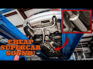 Here's How I Made My Straight Piped BMW 335i Sound Like A Supercar For Only $85! - EP 25