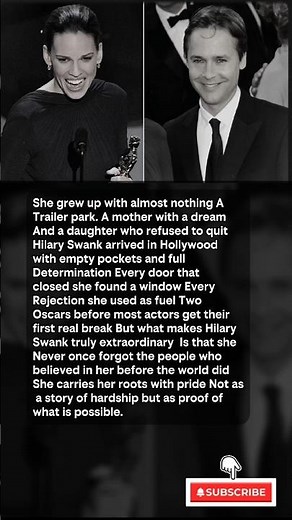 Hilary Swank Earned Every Single Thing She Has #shortvideo