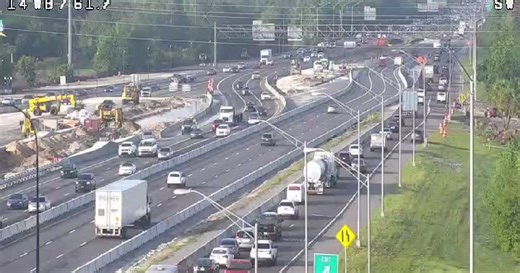 Flooding shuts down I-4 in Osceola County amid FDOT lane expansion project